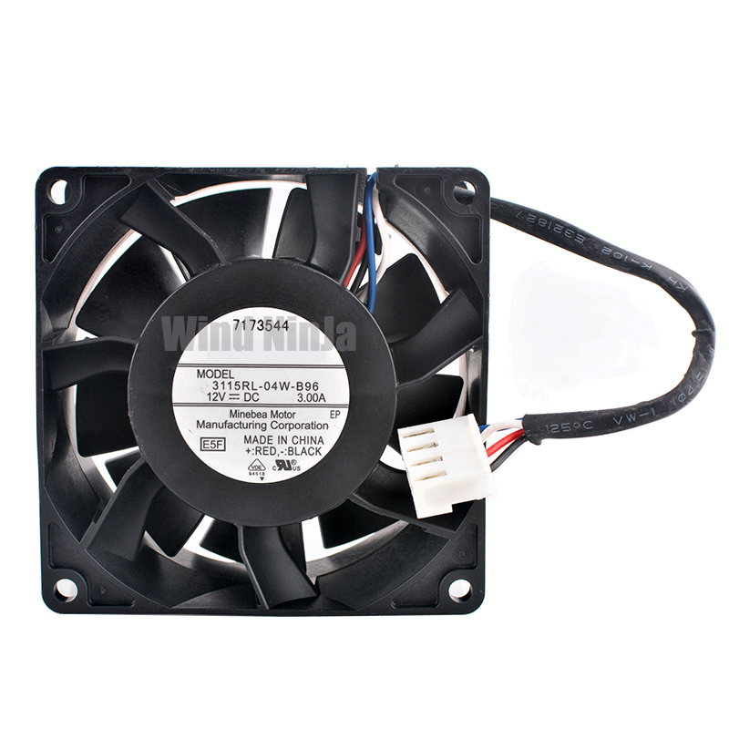 Server Power Supply - (2Pcs) 80mm Dual Ball Bearing Cooling