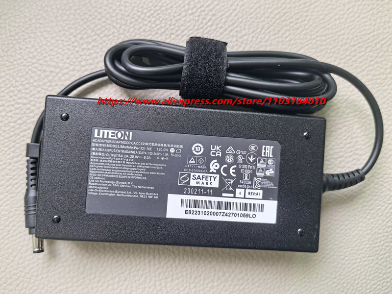 Original 20V 6A PA-1121-76E AC - Pc Power Supply recension och pris
