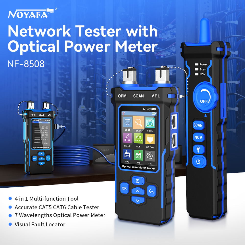 NOYAFA NF-8508  Cable Tracker  - Power Supply Tester recension och pris